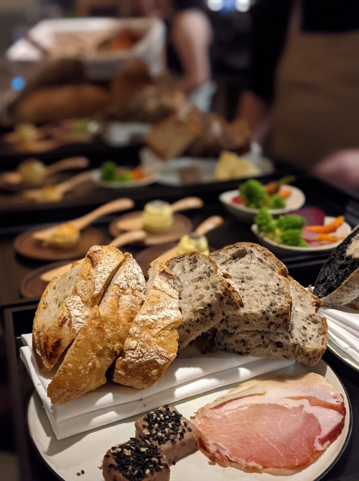 Yorkshire Food and drink online makers and merchants. the picture shows a selection of bread, cured meats and butter